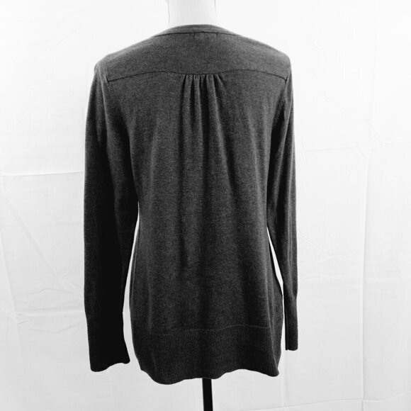 Eddie Bauer Women’s Grey Lightweight Crew Neck Pullover Sweater  – Size Medium - Picture 12 of 13